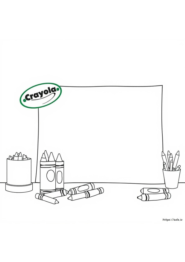 Páginas Grandes De Colorir Crayola