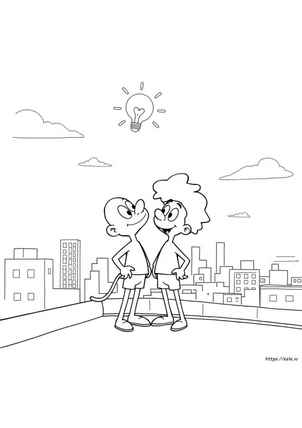 Pinky And The Brain Coloring Pages