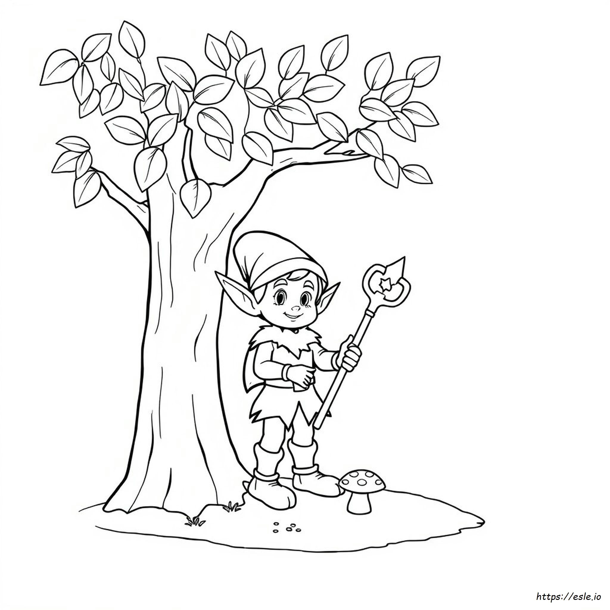 Elf Ausmalbilder