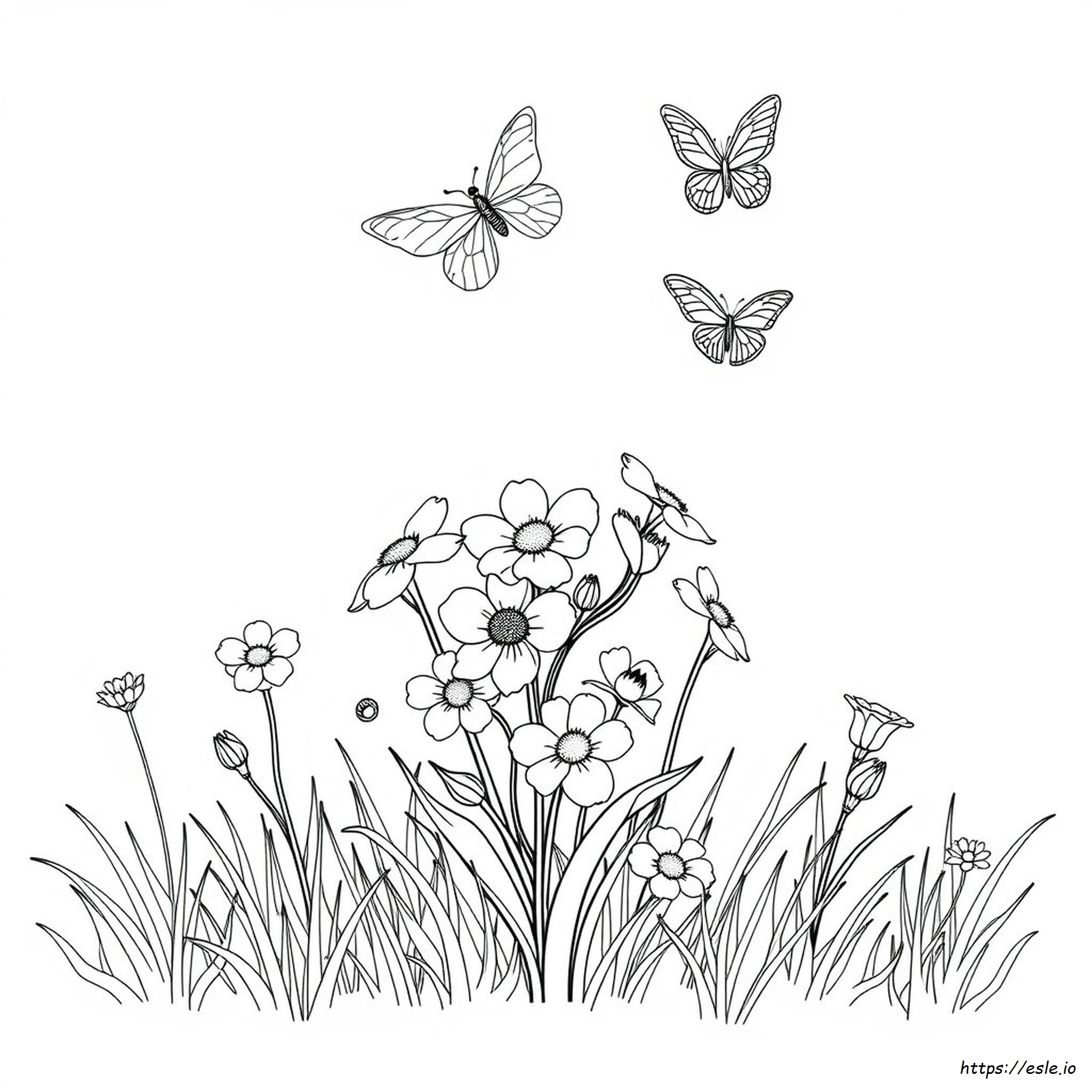 Páginas Para Colorear De Flores En Línea