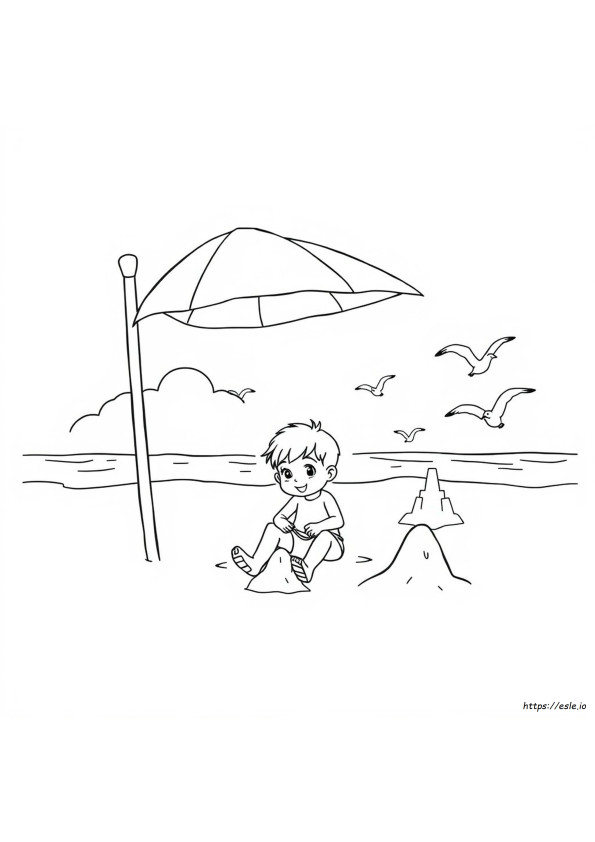 Summer Pages To Color