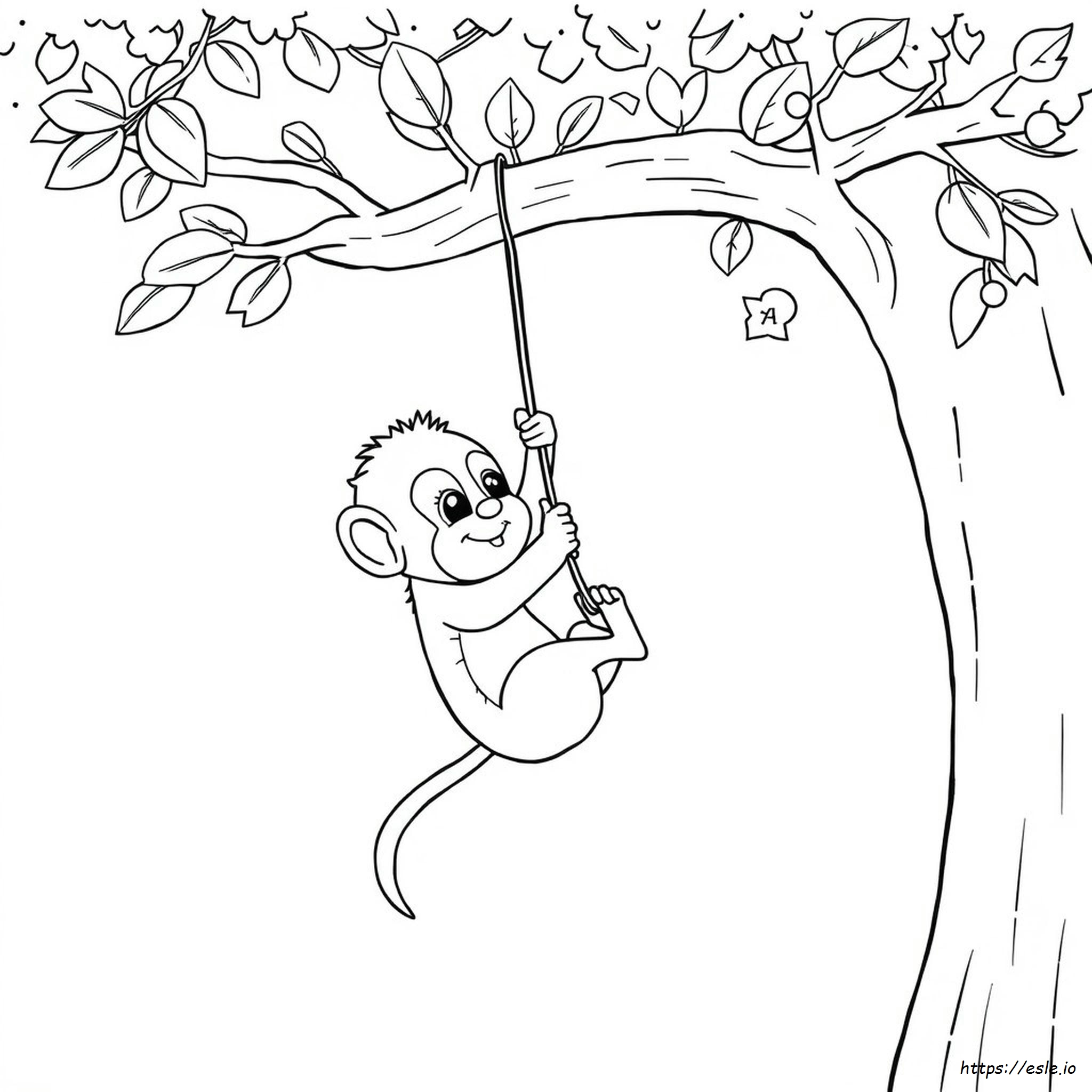 Munki And Trunk Coloring Pages