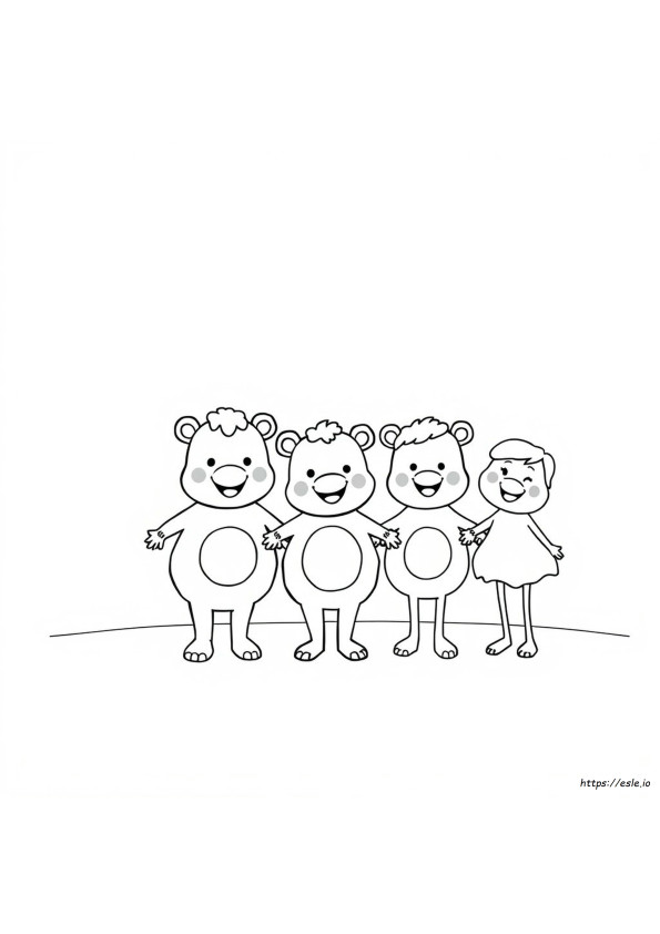 Buku Mewarnai Mooshie Dan Teman