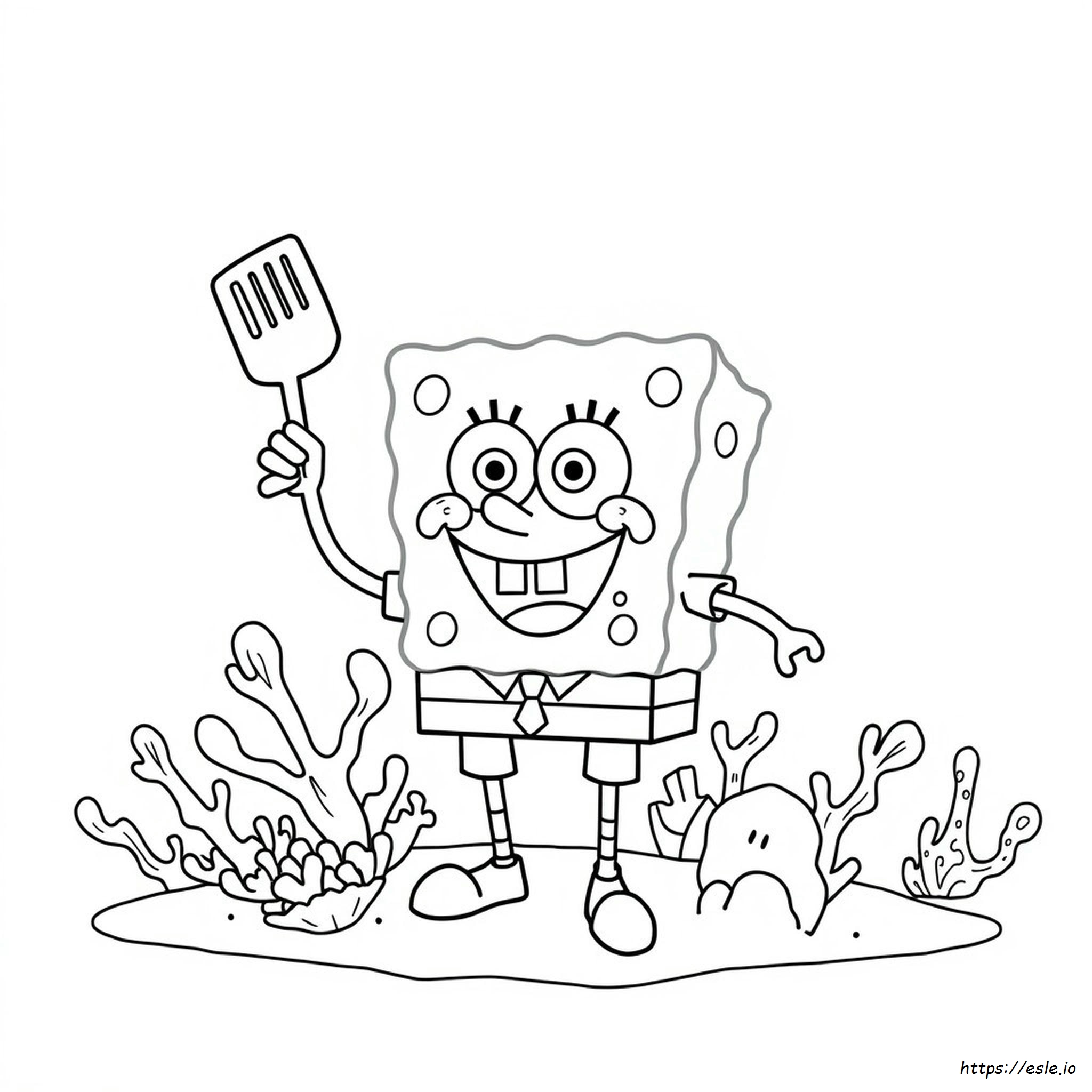 Coloring Sheets Of Spongebob