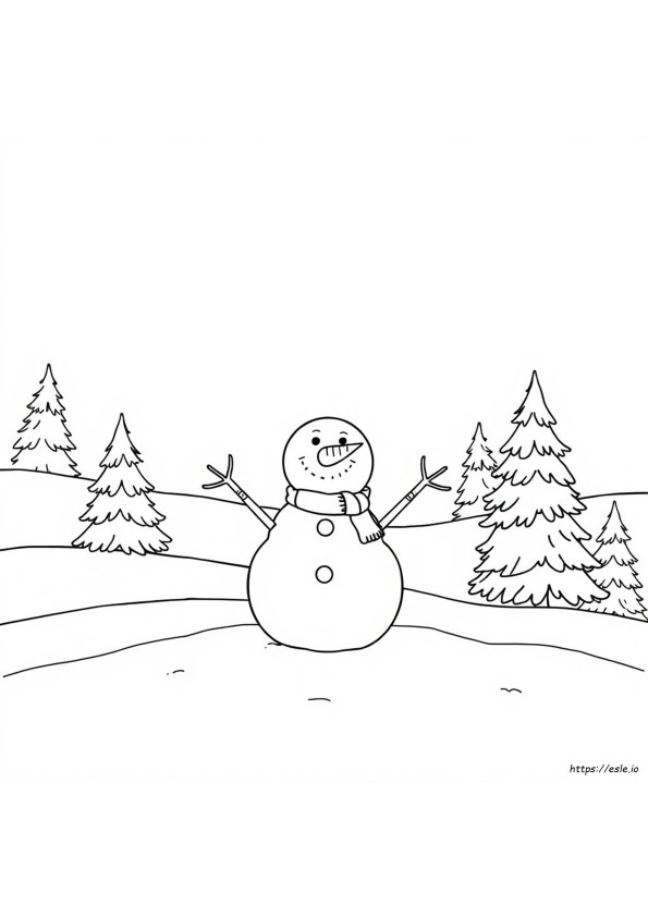 January Coloring Sheets