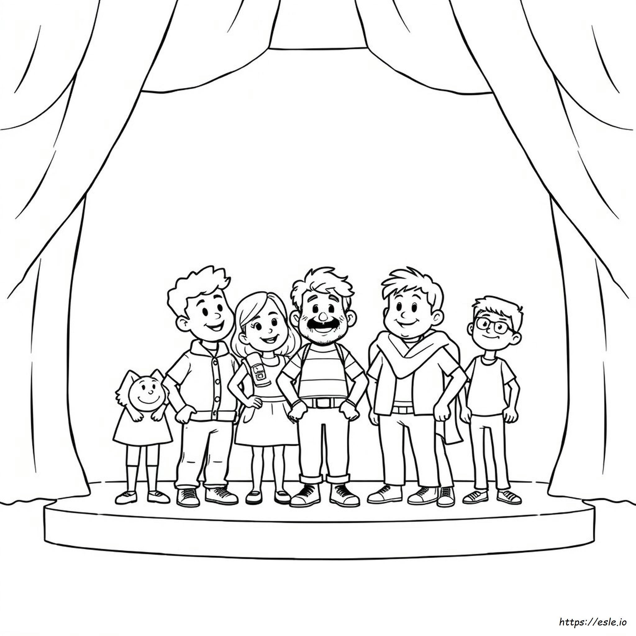 Colouring Pages Of Characters