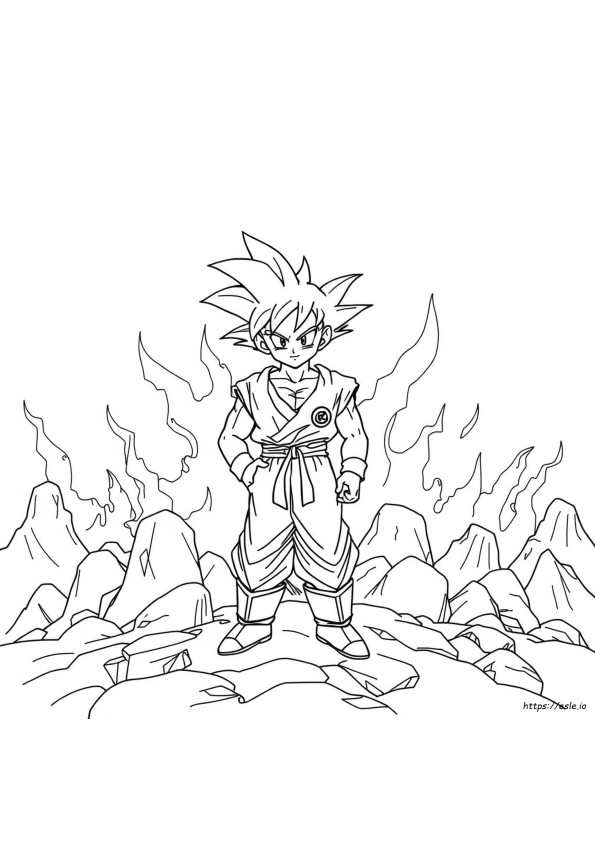 Dragon Ball Z Színező Lapok