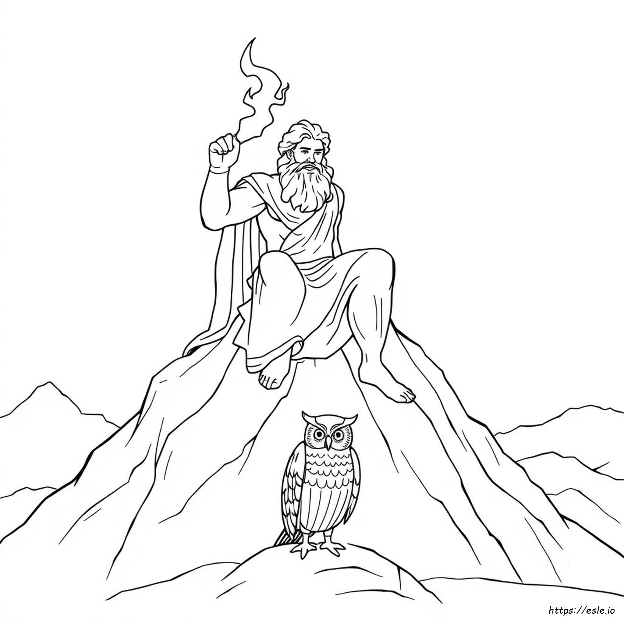 Desenhos De Mitologia Grega Para Colorir