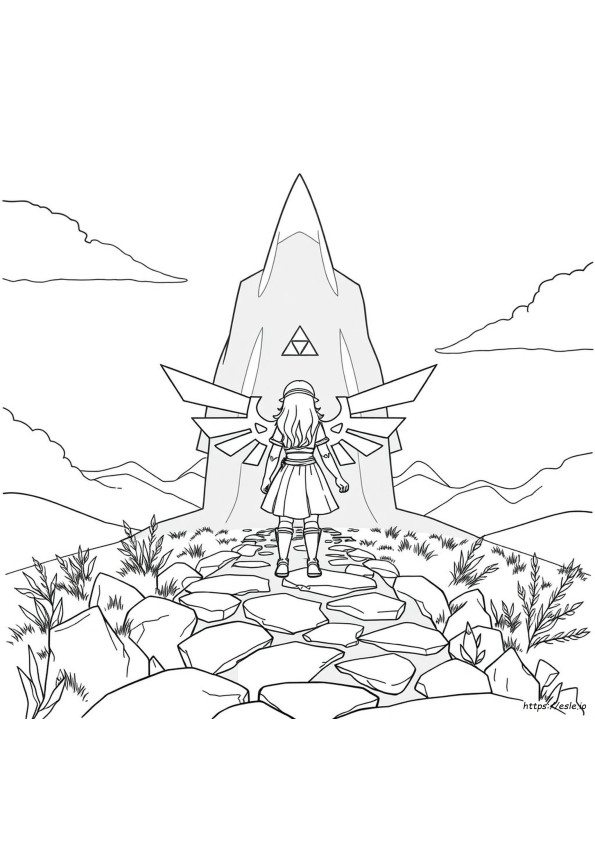 Zelda Ausmalbilder Für Erwachsene