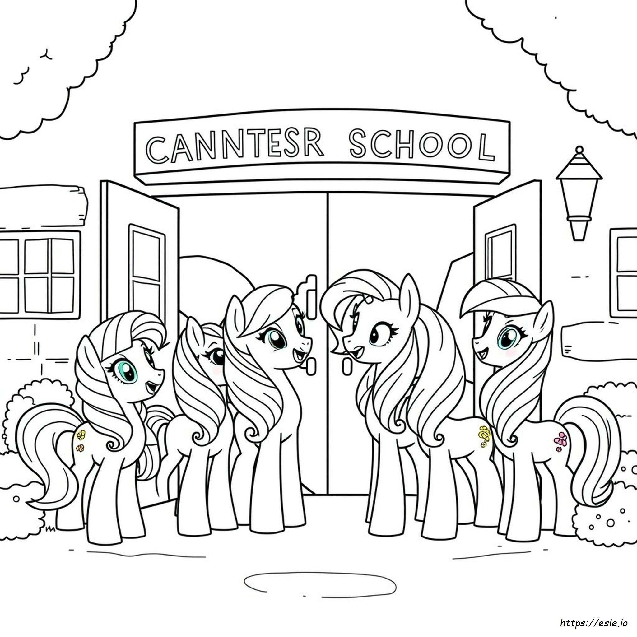Kolorowanki My Little Pony Equestria Girls