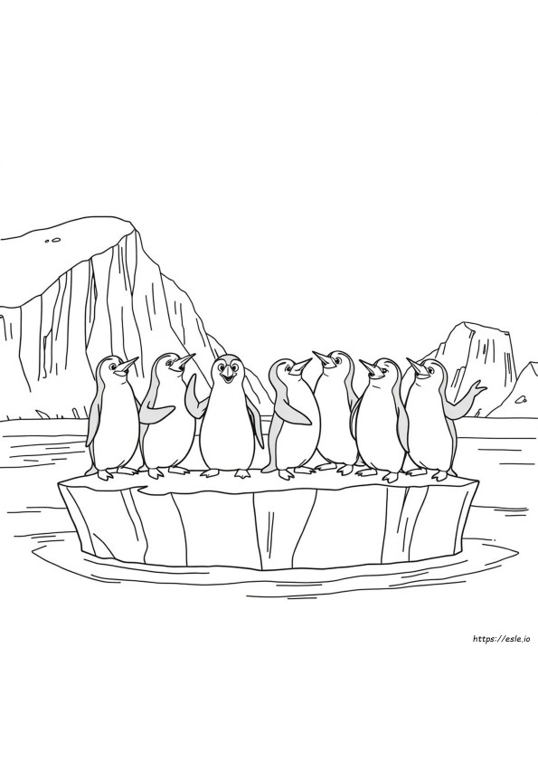 Pinguine Aus Madagascar Ausmalbilder