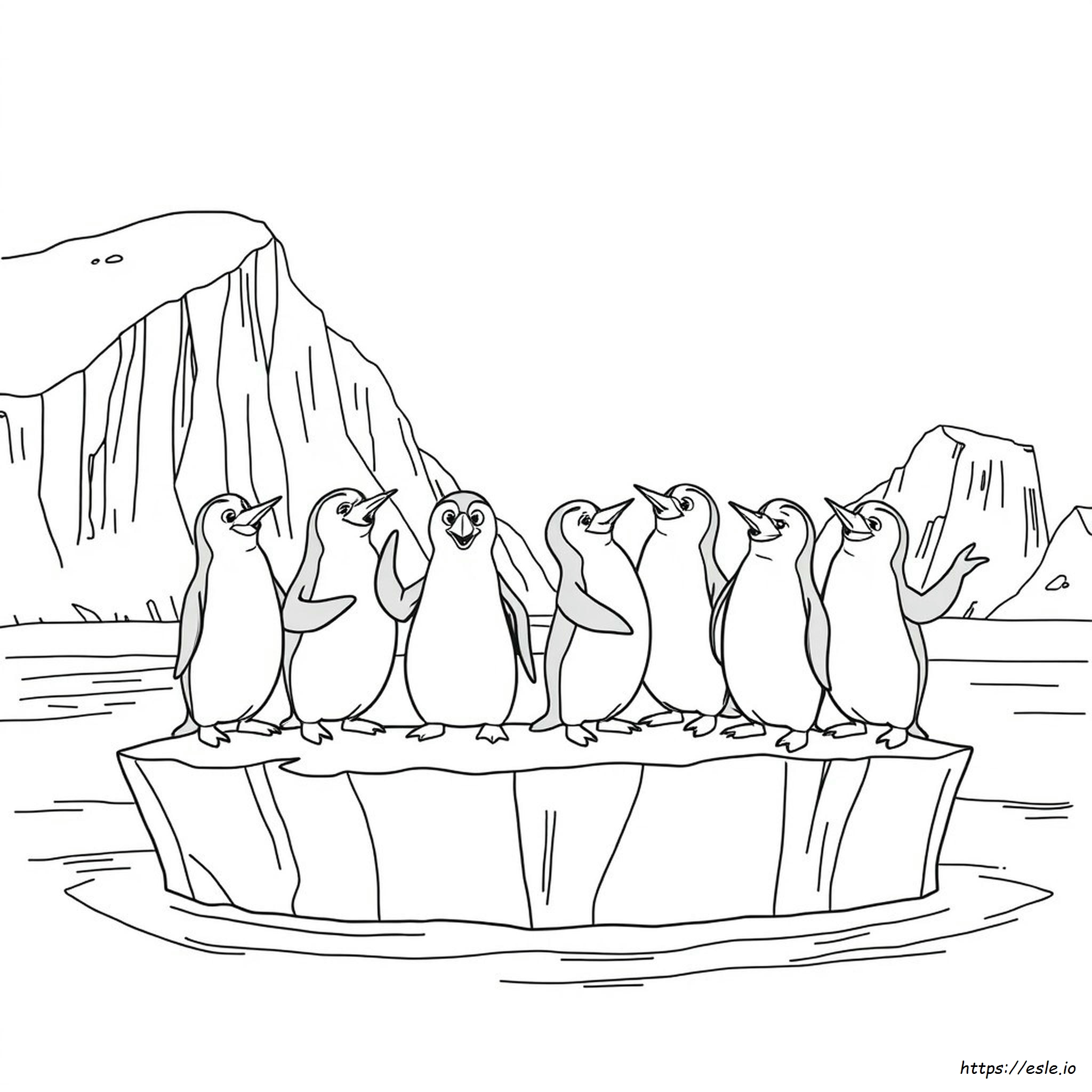 Penguins Of Madagascar Immagini Da Colorare