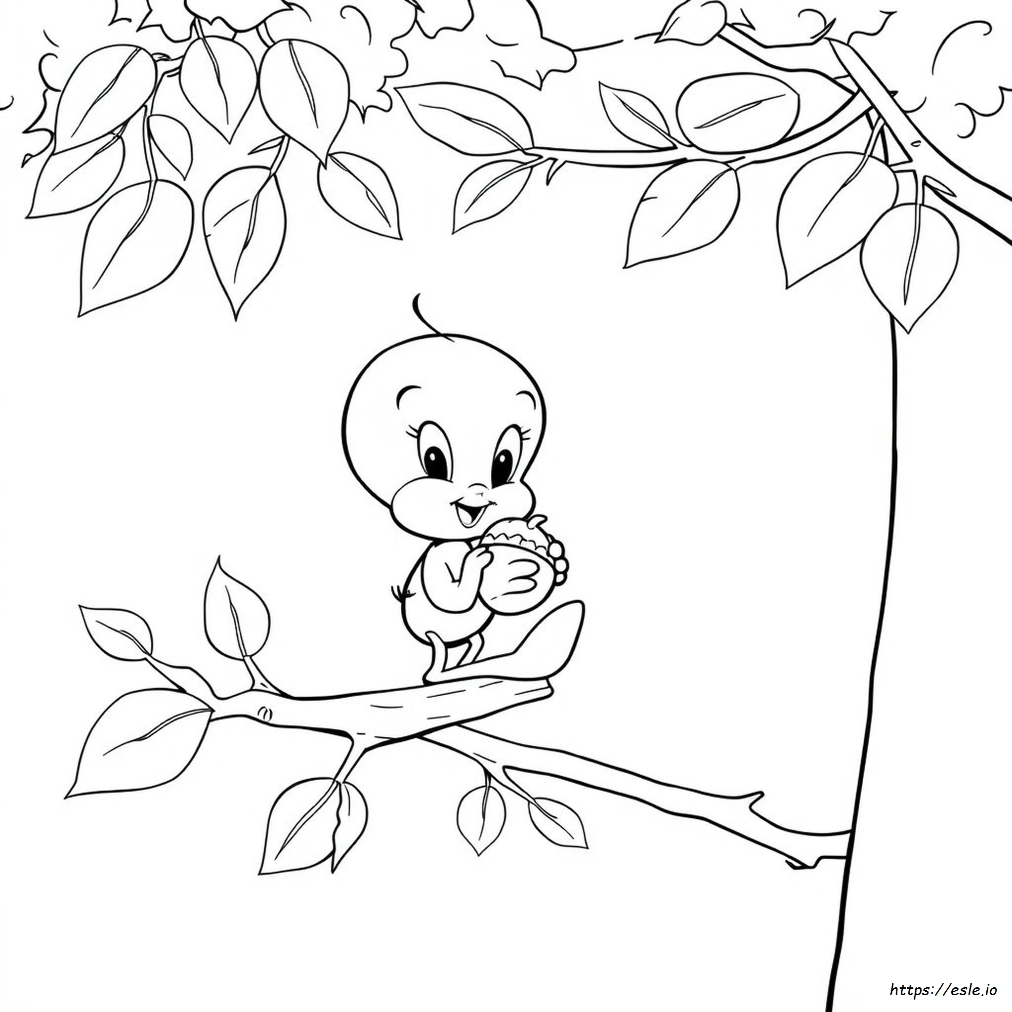 Tweety Bird Colouring Pages