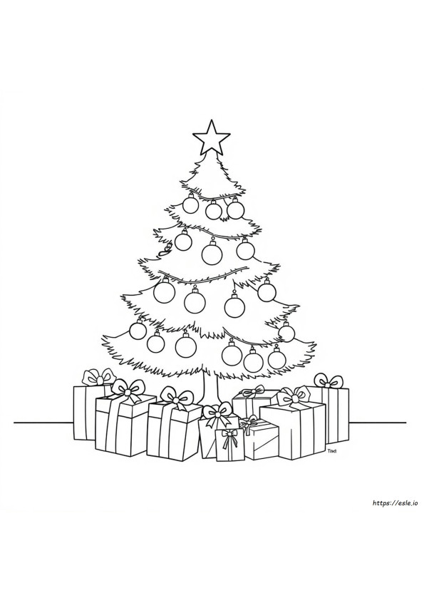 Gambar Mewarnai Natal