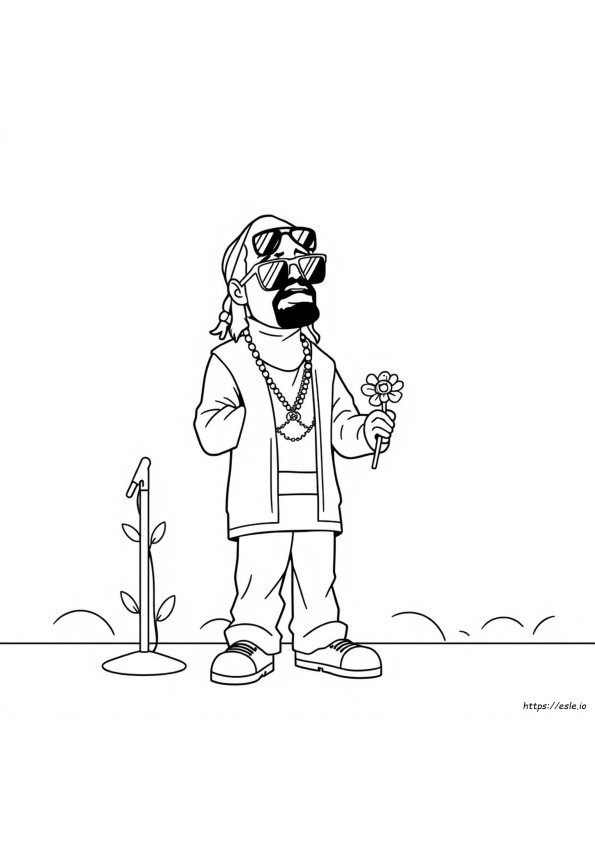 Coloriages Snoop Dogg