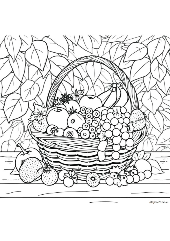 Fruits Coloring Book Pdf