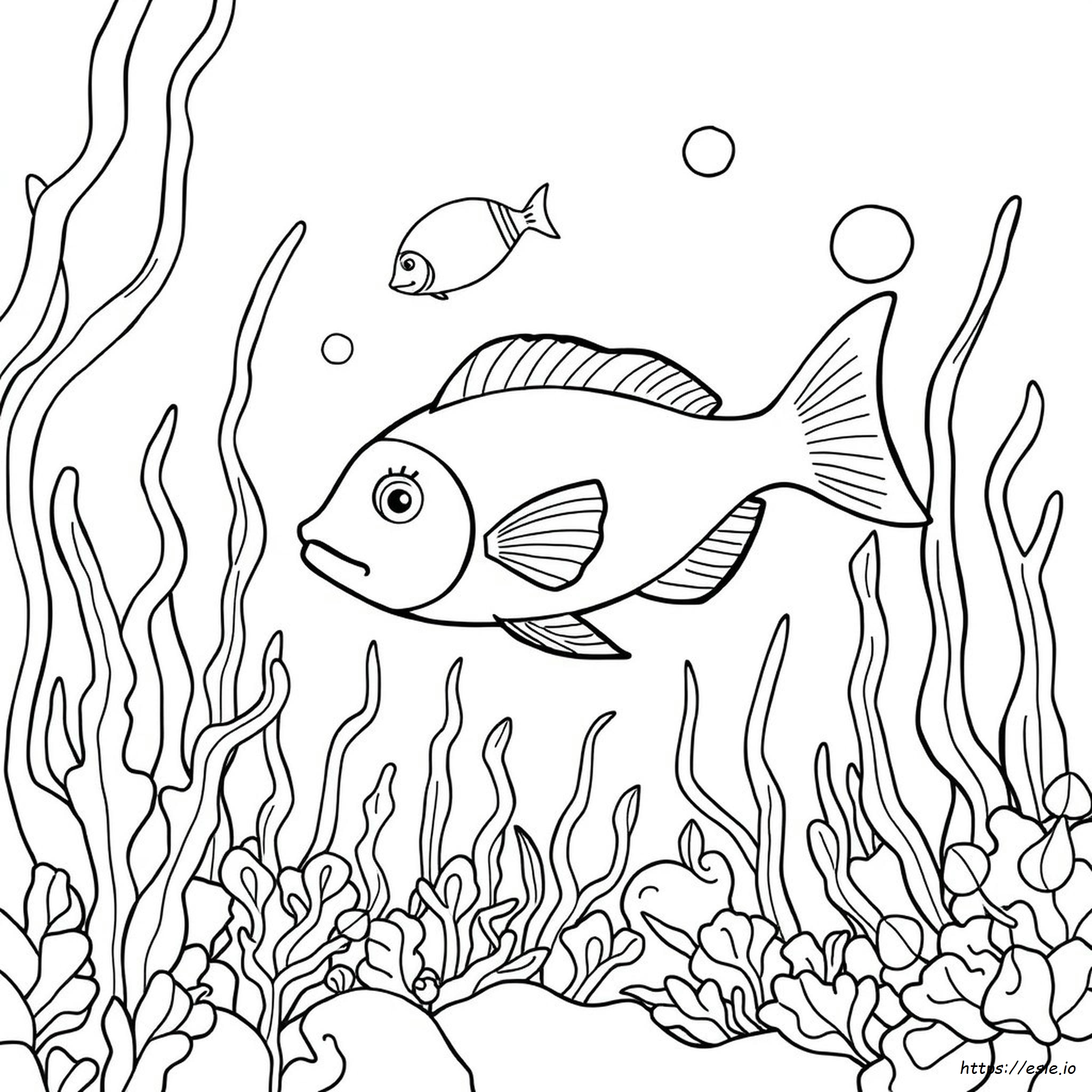 Crayola Fisch Ausmalbilder