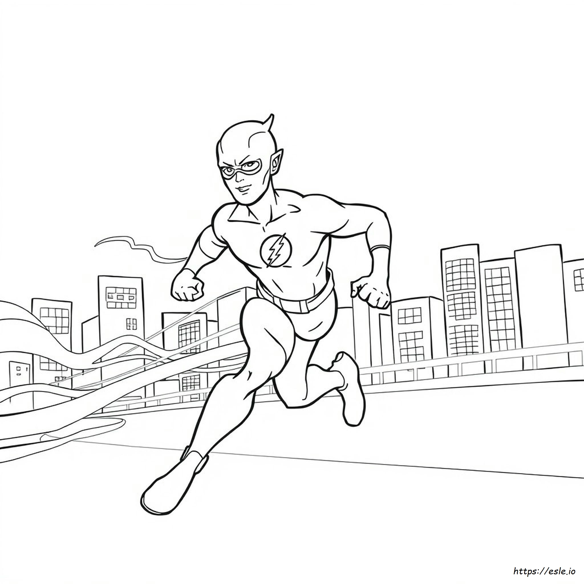The Flash Ausmalbilder
