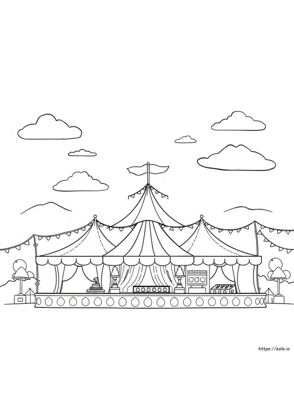 Carnaval Thema Kleurplaten