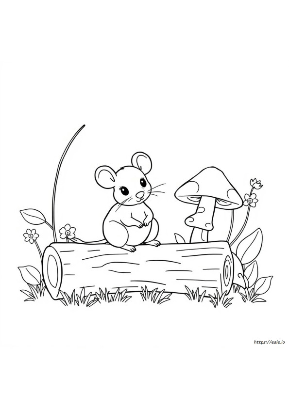 Desenho De Rato Para Colorir