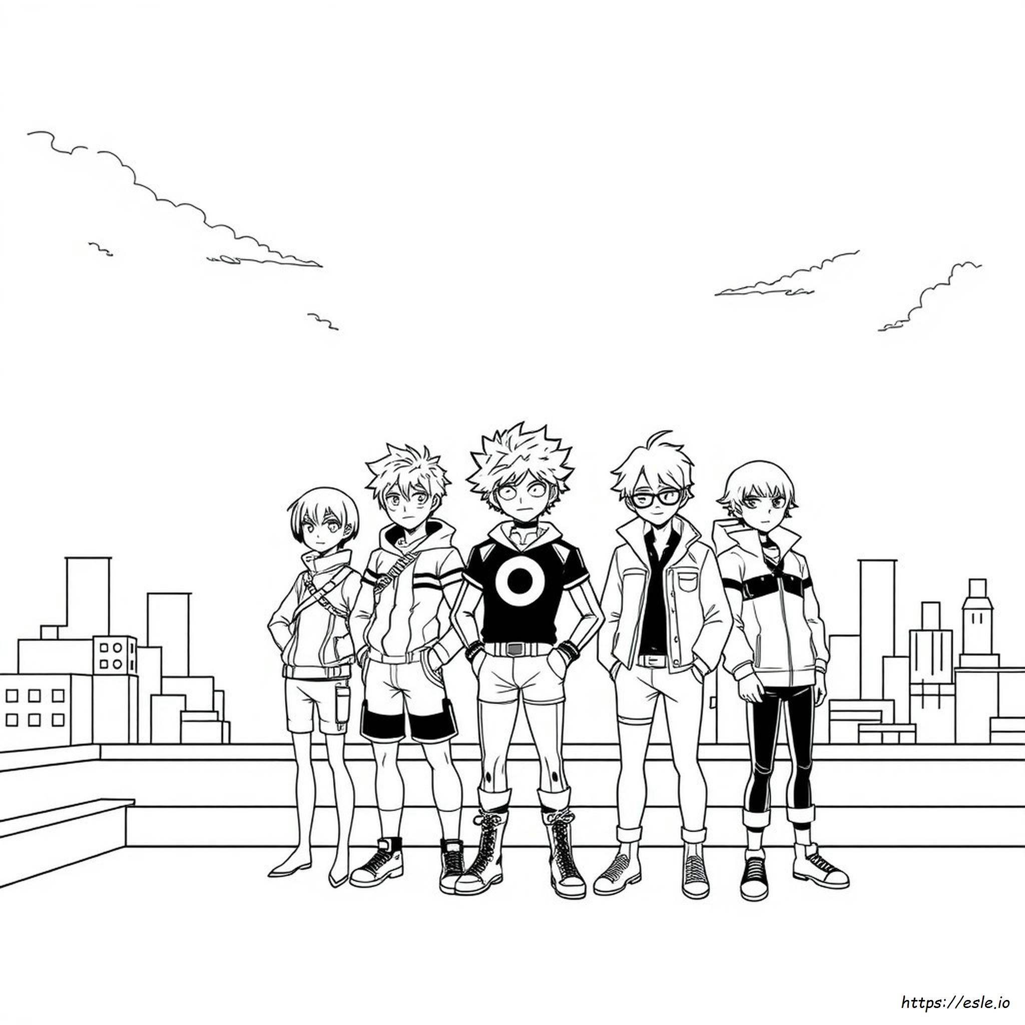 Coloriage My Hero Academia