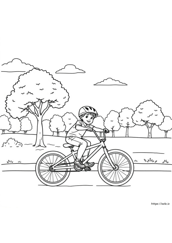 Coloriages Bmx À Imprimer Gratuit
