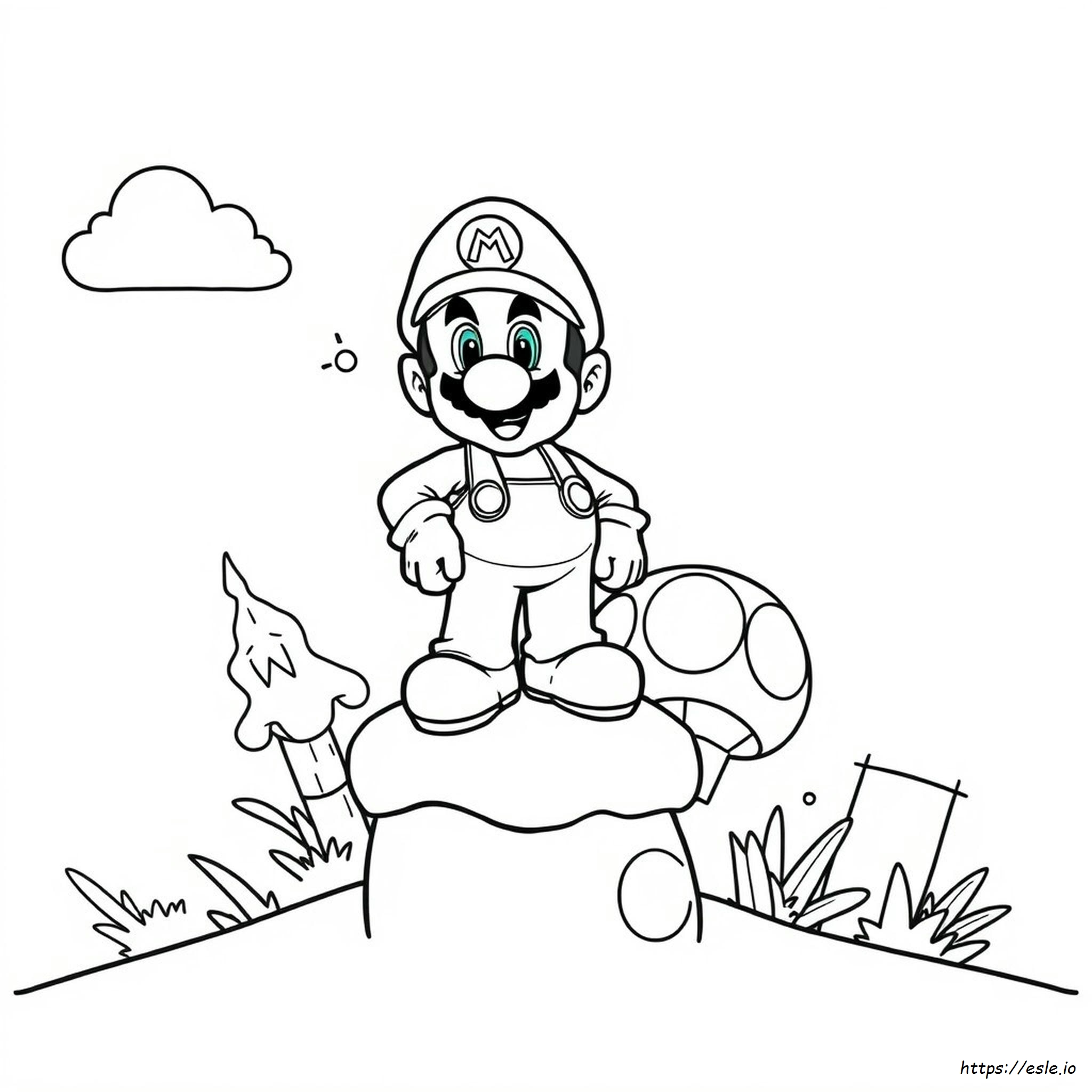 Disegni Di Super Mario Da Colorare
