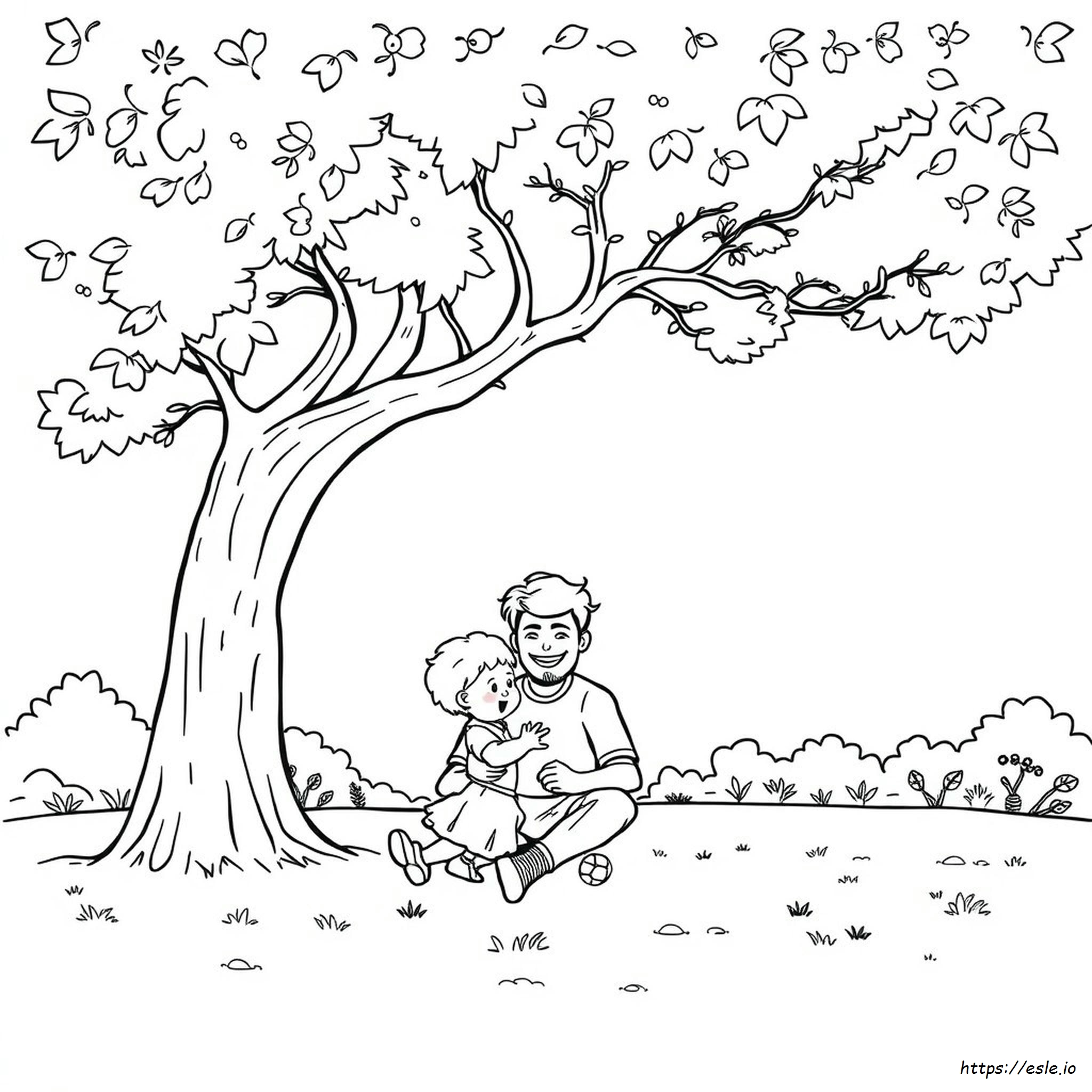 Daddy Coloring Pictures