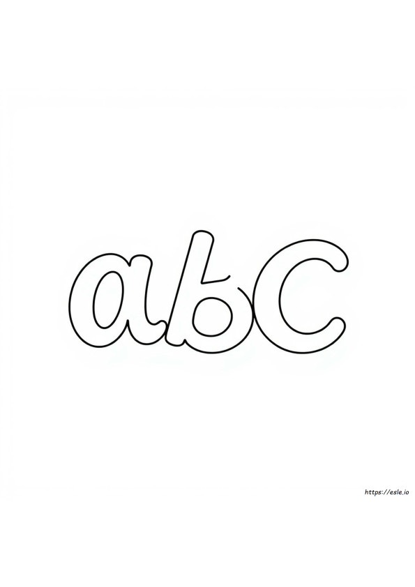 Abc Mewarnai Gambar