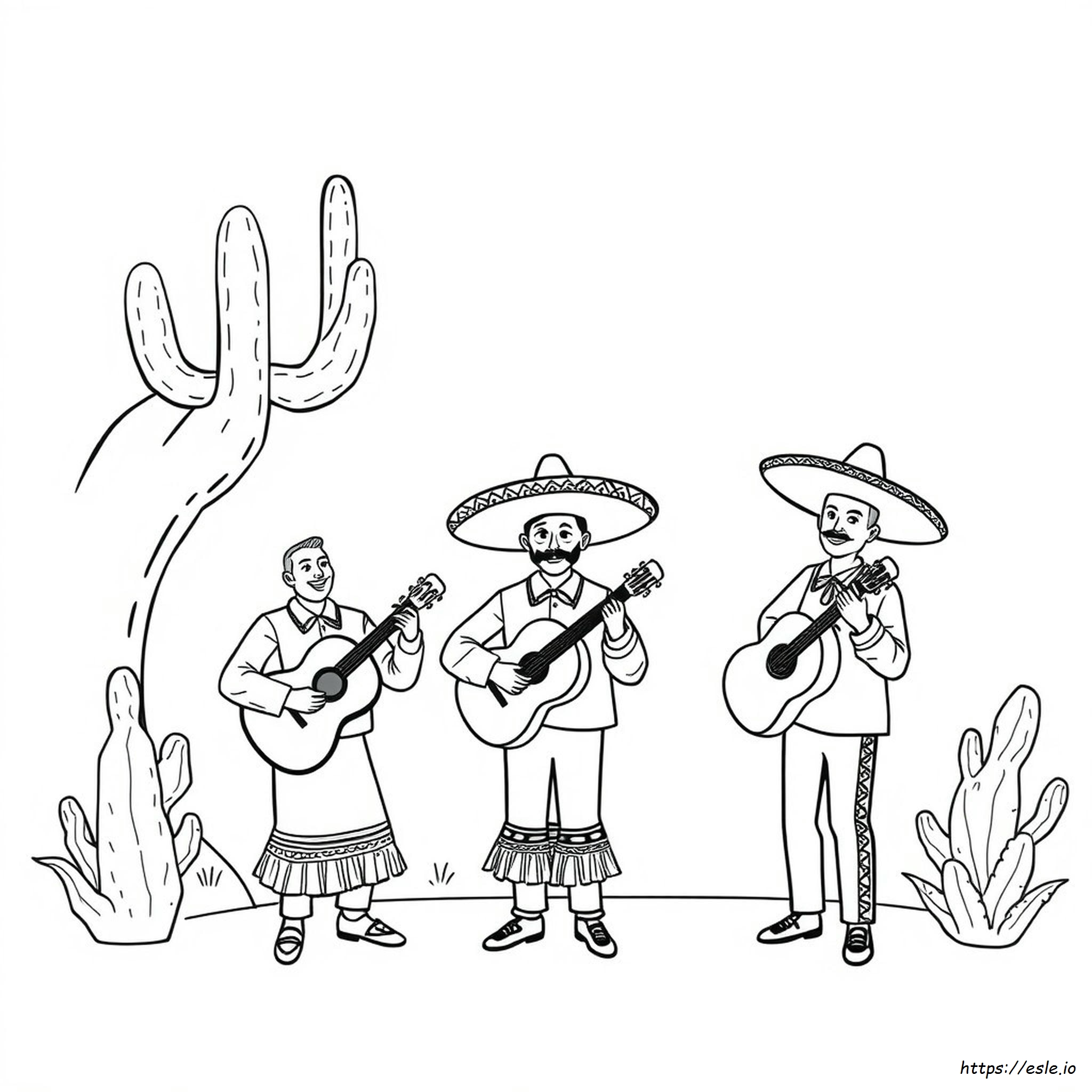 Páginas Para Colorear Mexicanas Gratis