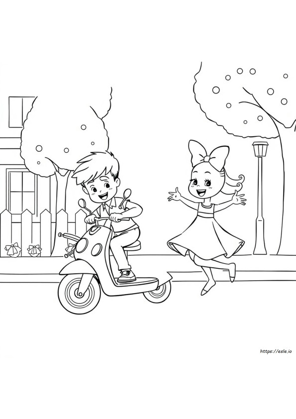 Max Dan Ruby Gambar Mewarnai