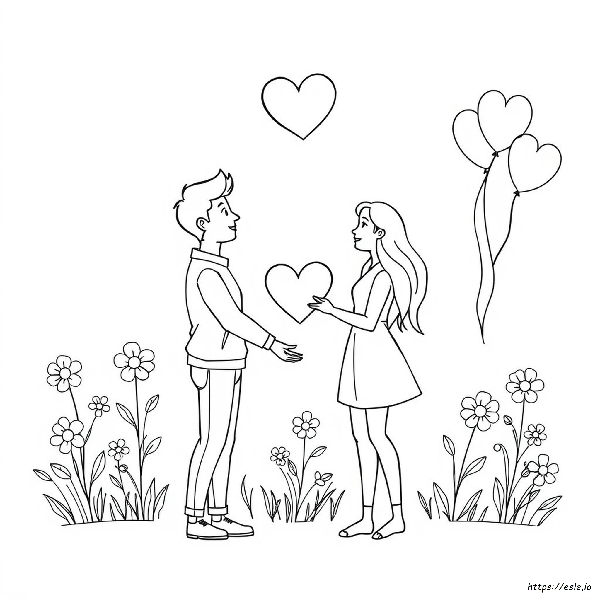 Páginas Para Colorear De San Valentín Para Adultos Imprimibles