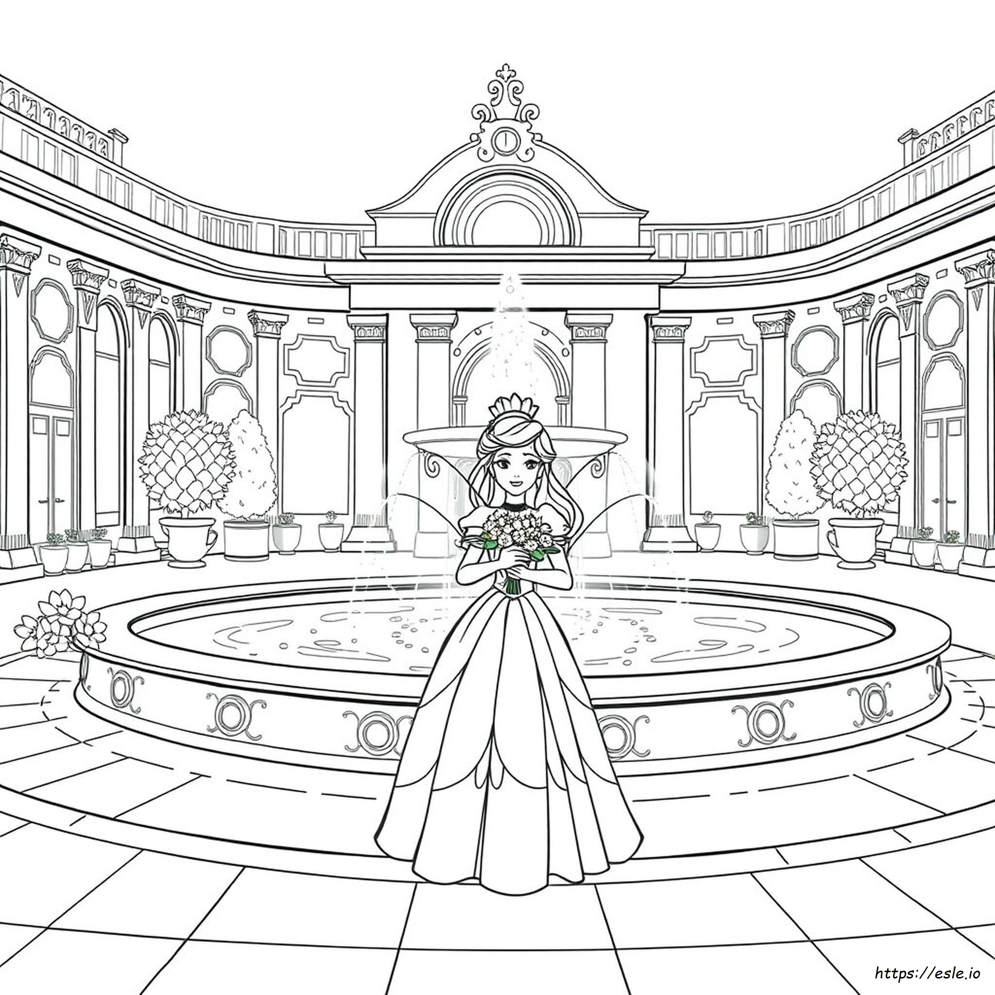 Semplici Principesse Disney Da Colorare