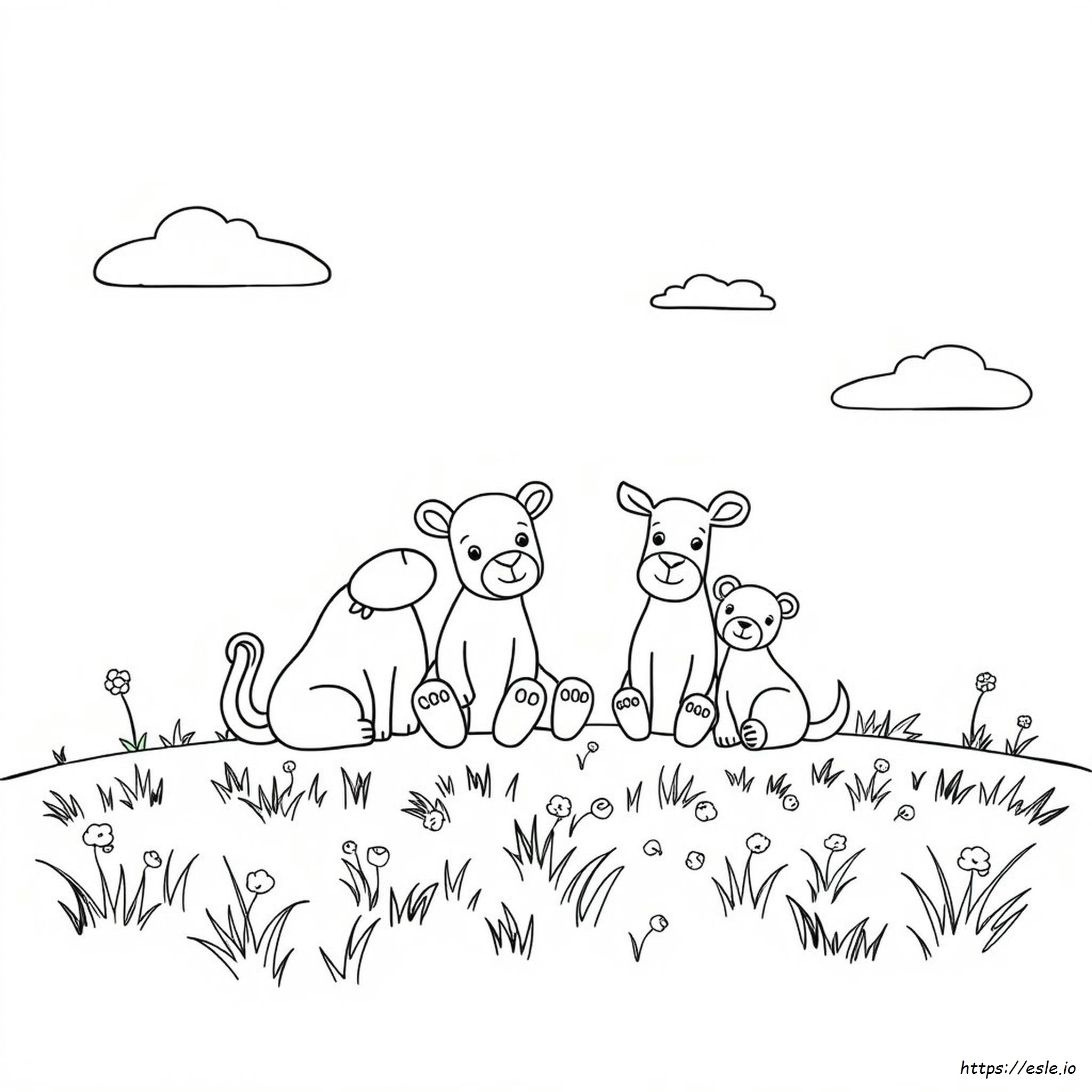 Creativas Páginas De Actividades De Arte Para Colorear Animales Para Relajarse Y Disfrutar