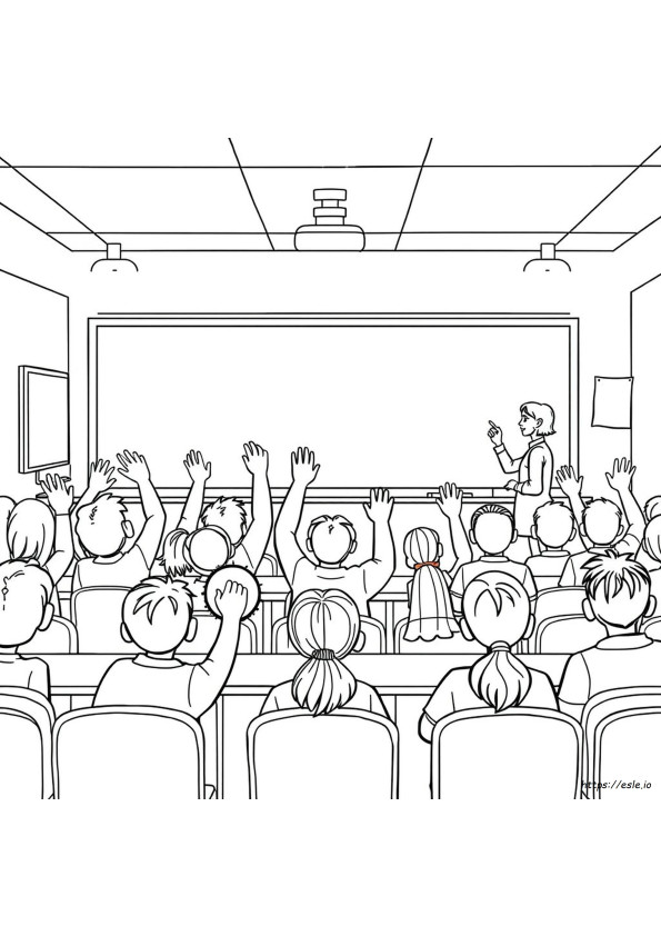 Halaman Mewarnai K-12