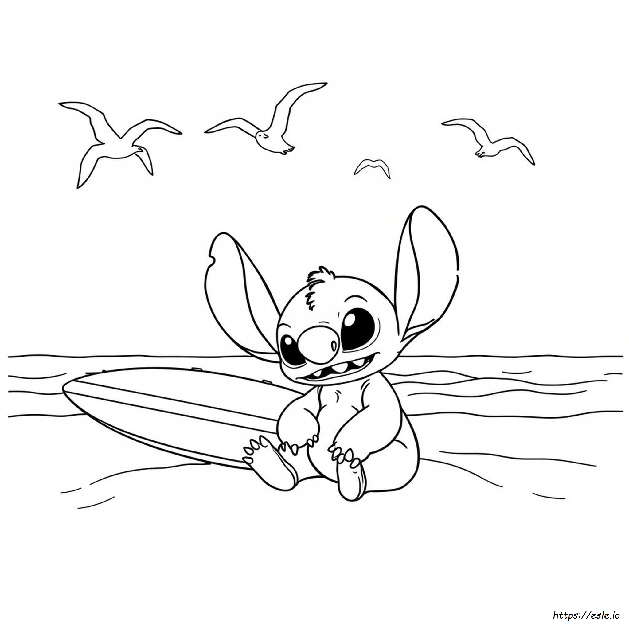 Dibujos De Stitch Para Colorear