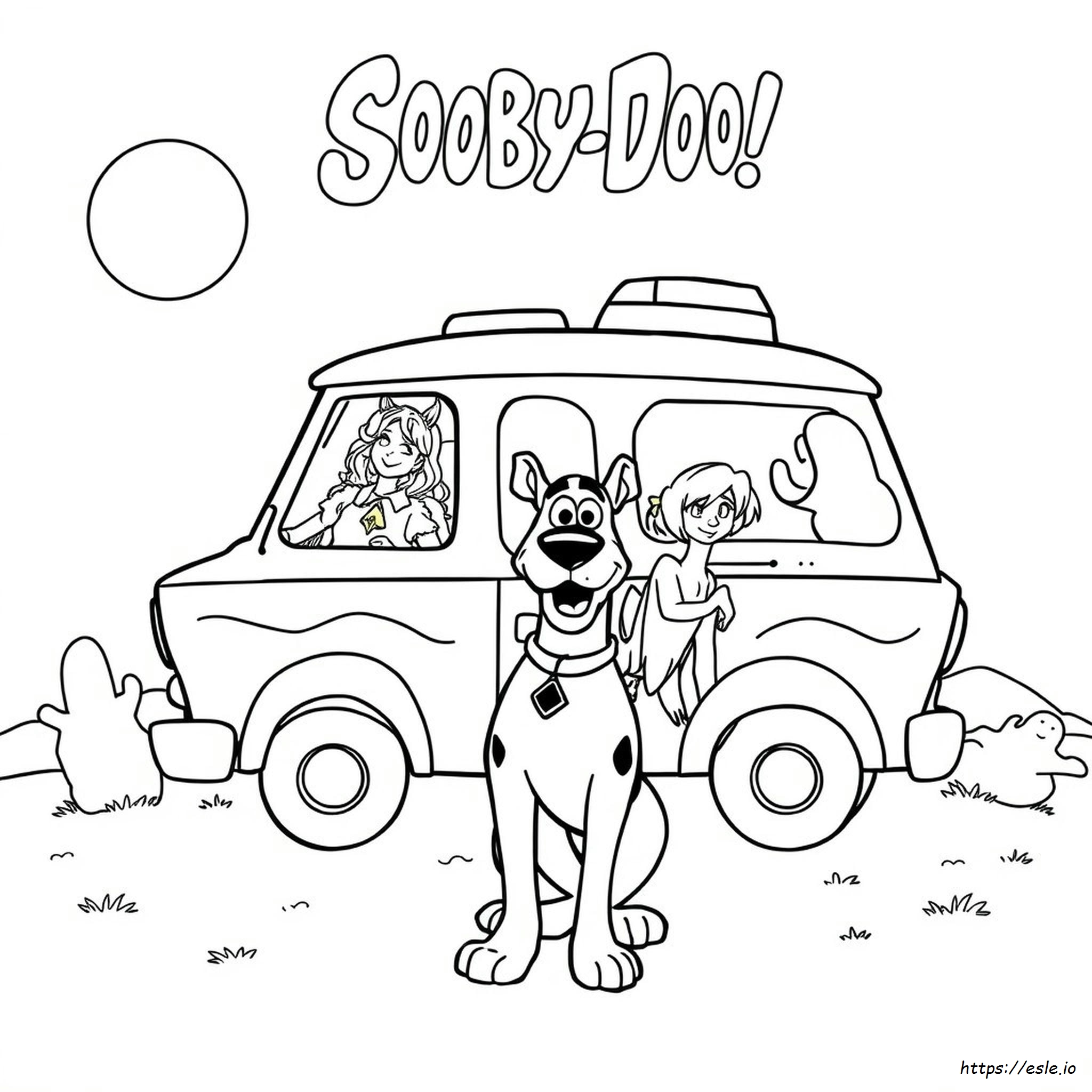 Scooby Doo Colouring Pictures