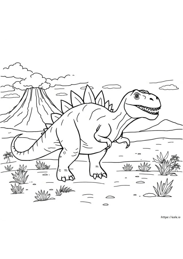 Majungasaurus Gambar Mewarnai