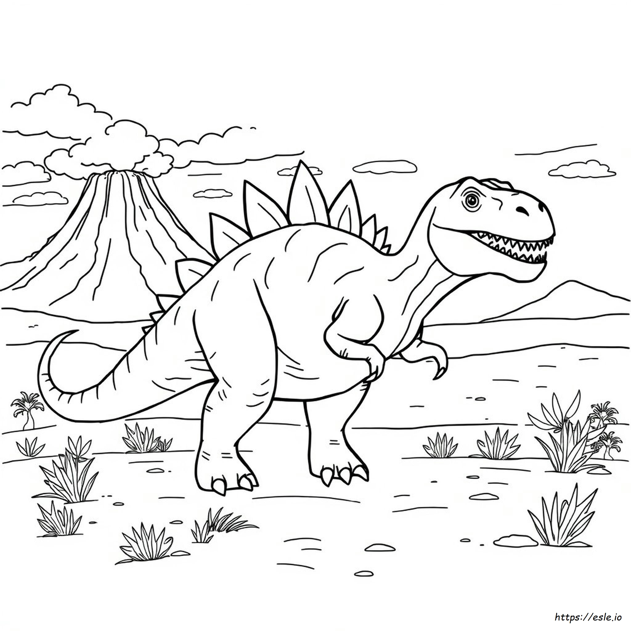 Majungasaurus Da Colorare