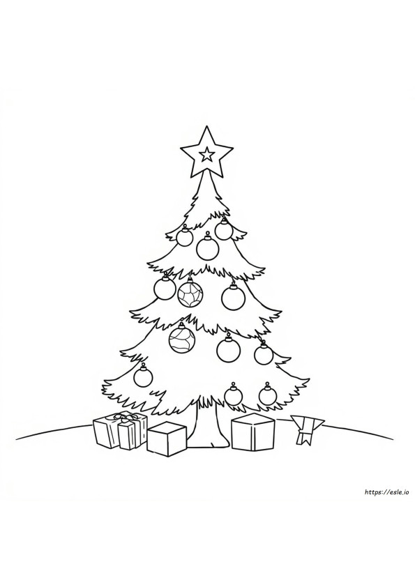 Halaman Mewarnai Natal
