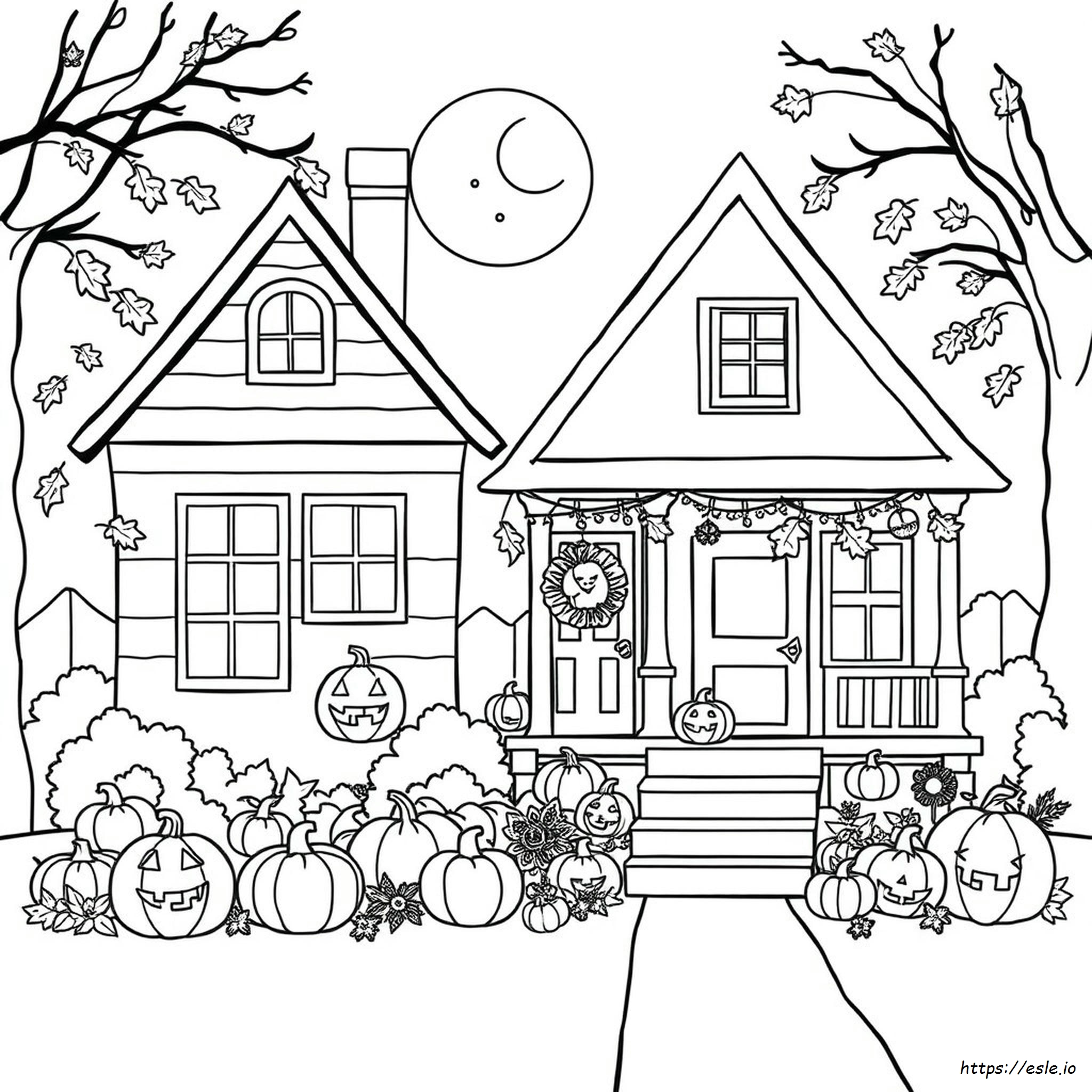 Disegni Da Colorare Di Halloween E Autunno