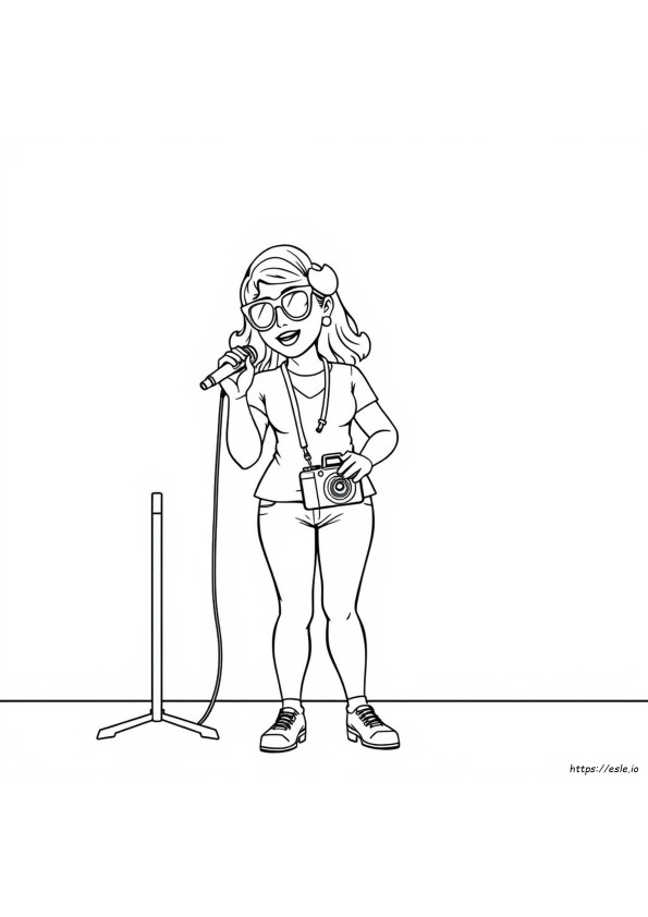 Miranda Sings Coloring Pages