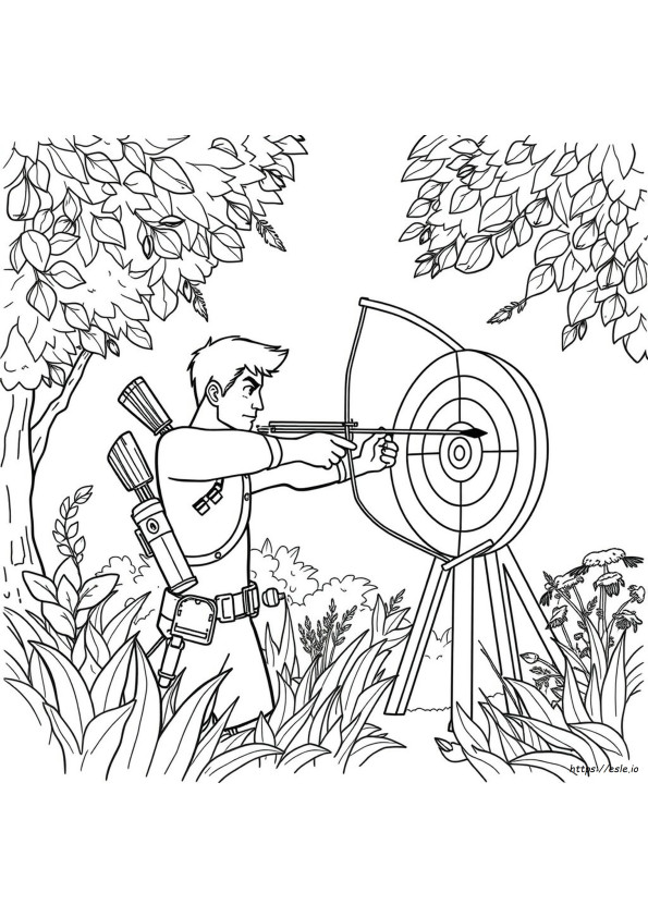 Coloriages De Hawkeye