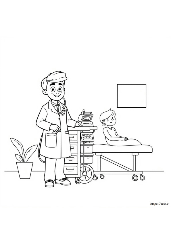 Dokter Gambar Mewarnai