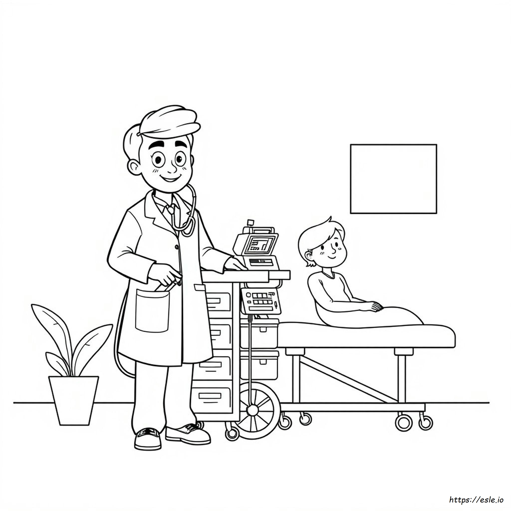 Disegni Di Dottori Da Colorare
