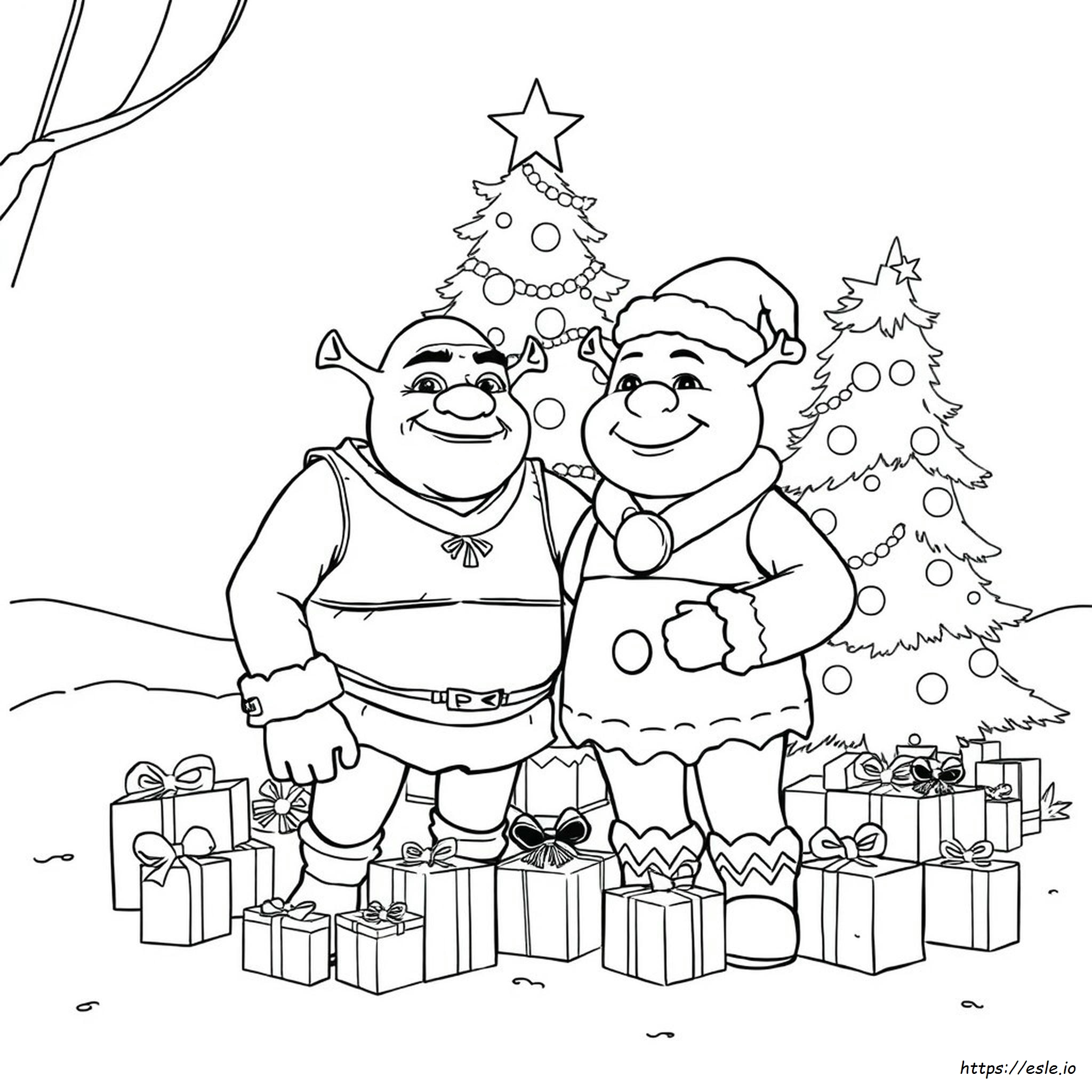 Dibujos De Hombre De Jengibre De Shrek Para Colorear