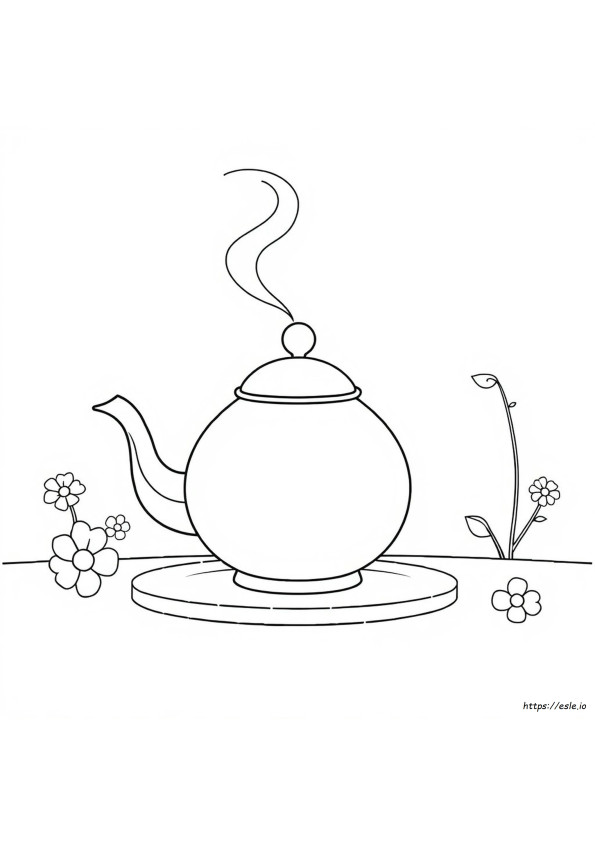 Teapot Colouring