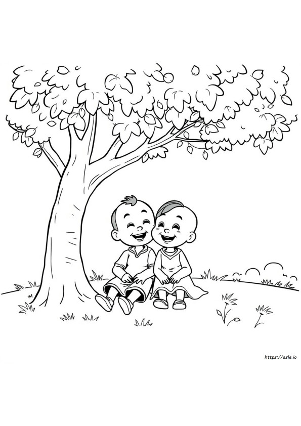 Upin Ipin Gambar Mewarnai