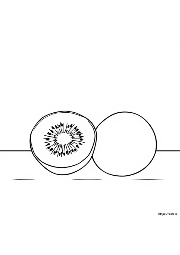 Kiwi Coloring Pages