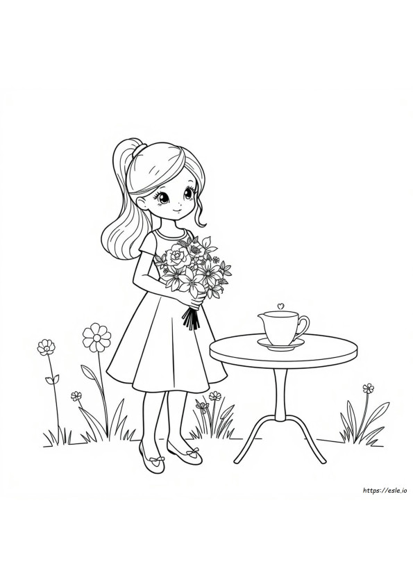 Gambar Mewarnai Barang-Barang Feminin